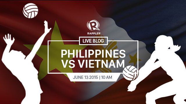 LIVE BLOG: Philippines vs Vietnam women’s volleyball – SEA Games 2015