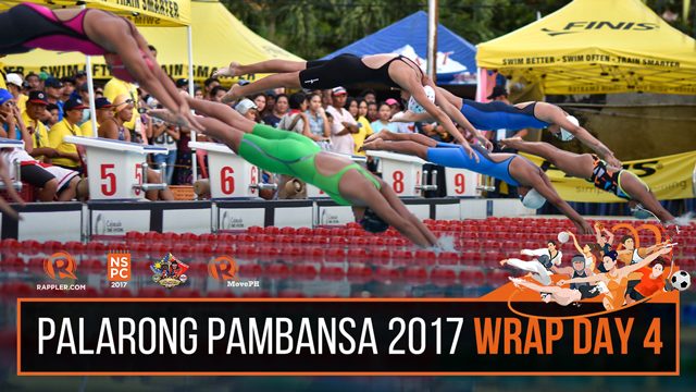 Palarong Pambansa 2017 wRap for Thursday, April 27