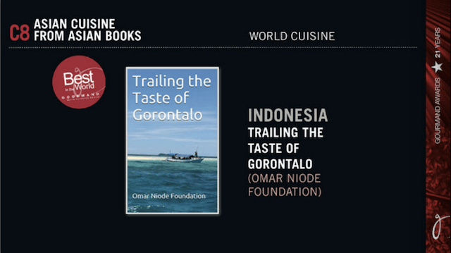 Buku kuliner Gorontalo menangkan penghargaan dunia