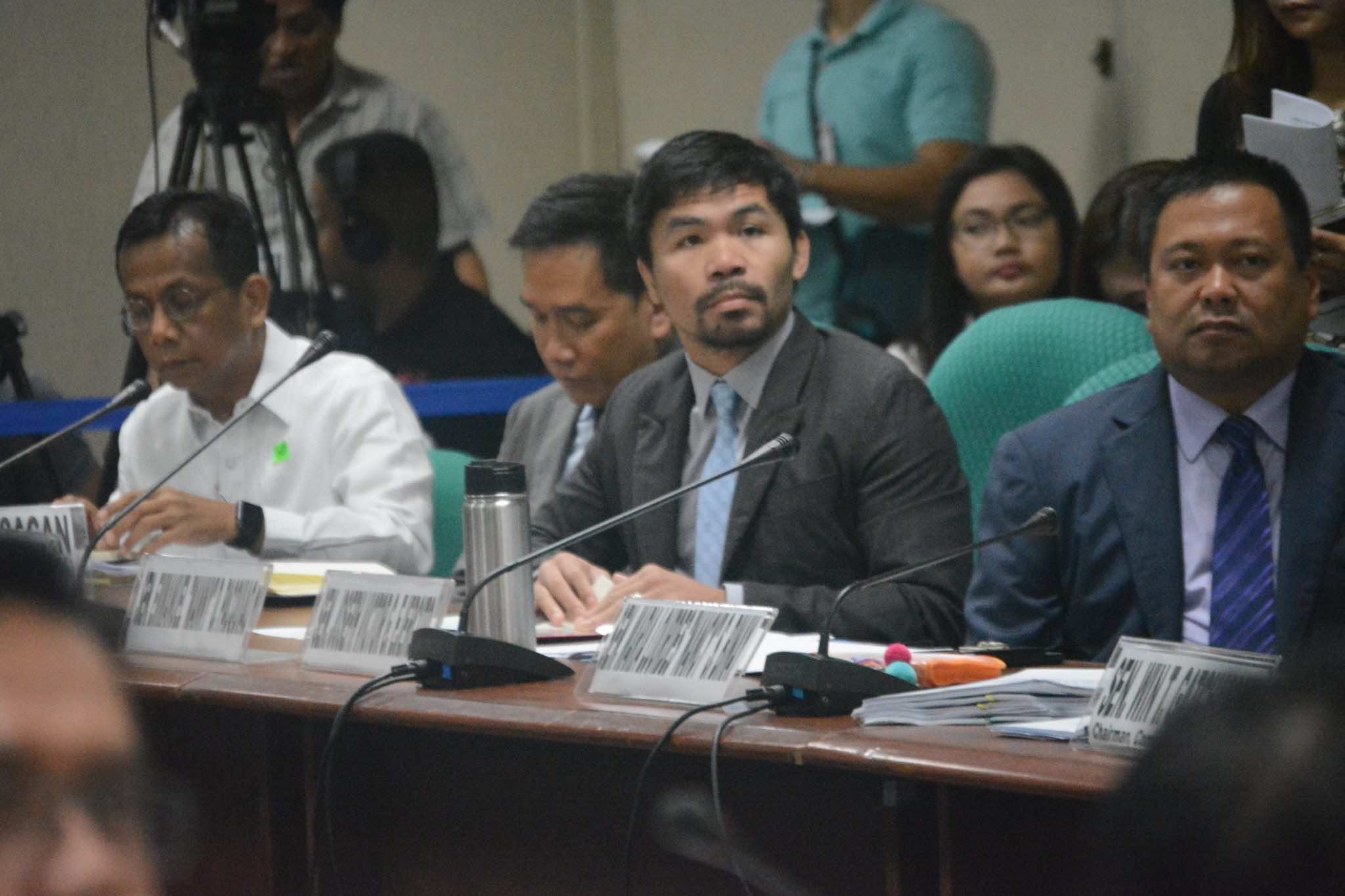 Pacquiao on power rates: Why are consumers paying for system loss?