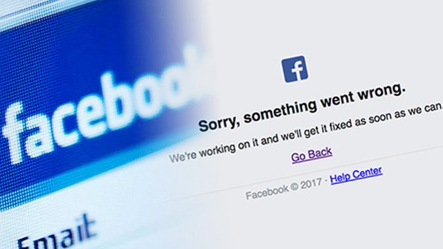 Facebook downtime affecting PH, U.S., other parts of Southeast Asia