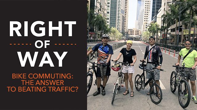 [Right of Way] Bike commuting: The answer to beating traffic?
