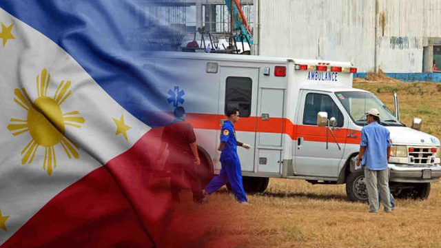 Ambulances, medical booths in Manila on Independence Day