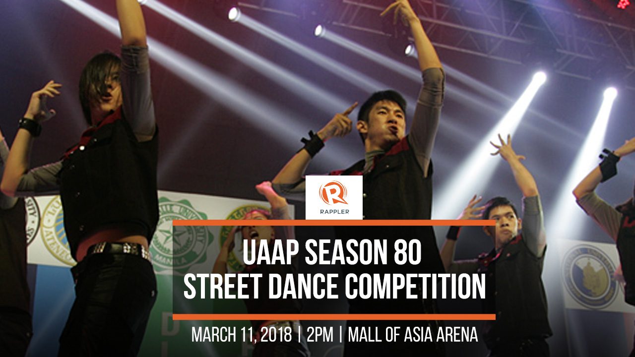 PARTICIPANTS: UAAP Season 80 Street Dance Competition