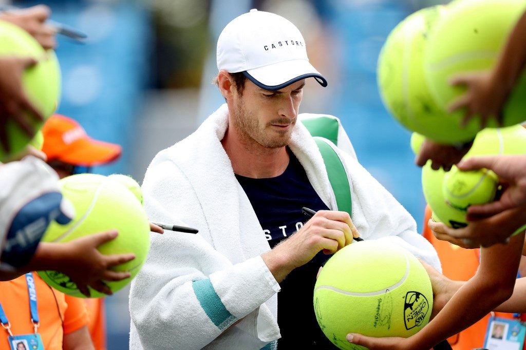 Murray routs French teen for 1st singles comeback win