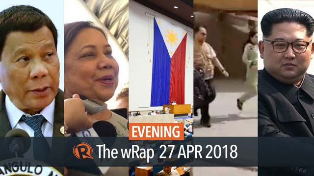 SWS survey on Duterte’s trust rating, Press freedom in PH, Kim and Moon summit | Evening wRap