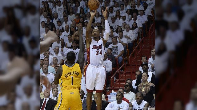 Allen on target as Heat rally to beat Pacers