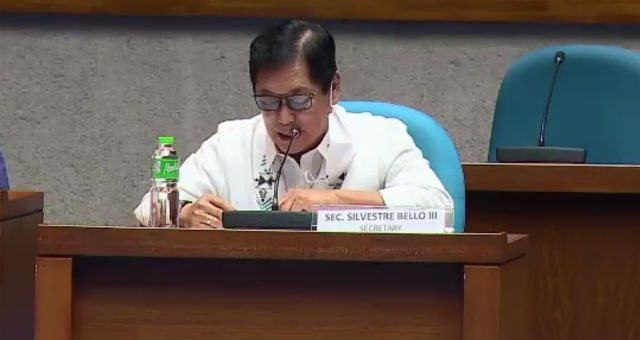 Bello dismisses reports of OFWs scavenging for food