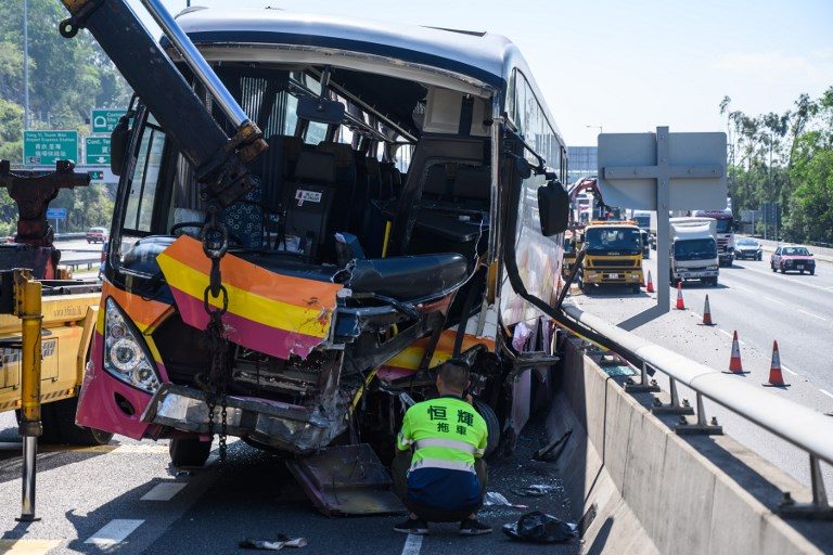5 dead, 32 injured in Hong Kong bus accident