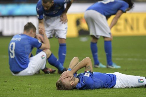 Mamma Mia! Dismay, disbelief as Italy fails to qualify to World Cup