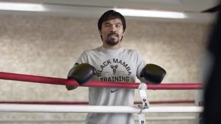 WATCH: Pacquiao pokes fun at Mayweather fight in commercial