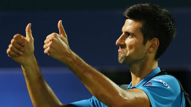 Tennis: Djokovic quits Dubai with eye problem, ends 17-finals streak