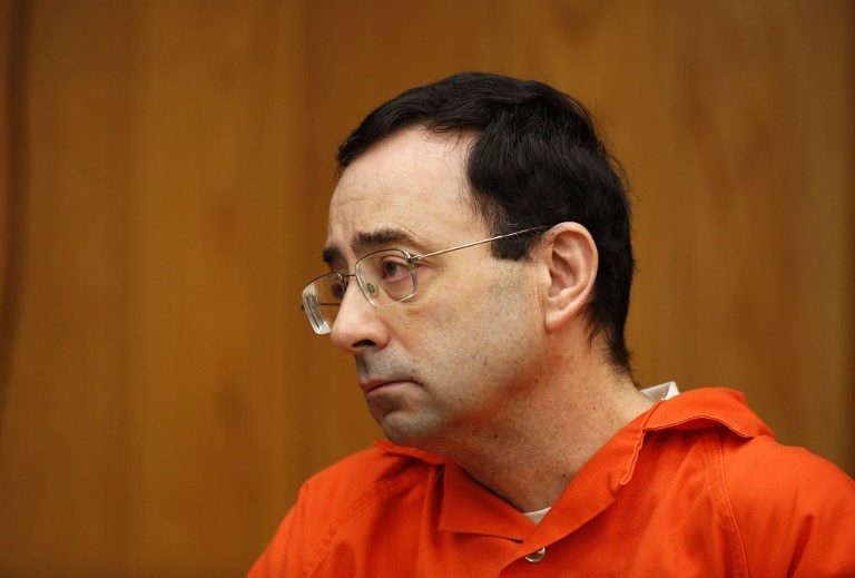 Nassar sentencing hearing halted as father lunges at disgraced doctor