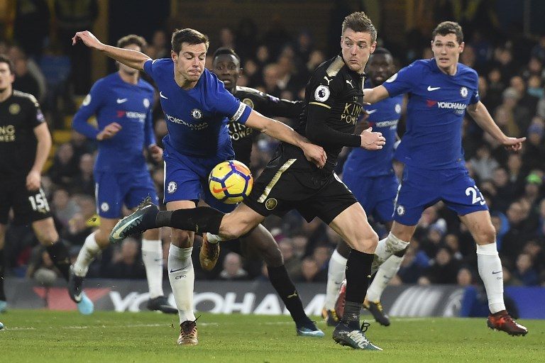 Conte frustrated as 10-man Leicester holds Chelsea to scoreless draw