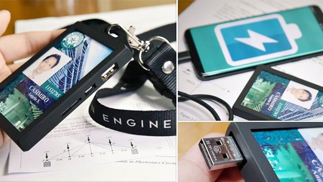 LOOK: La Salle students create ID case with power bank