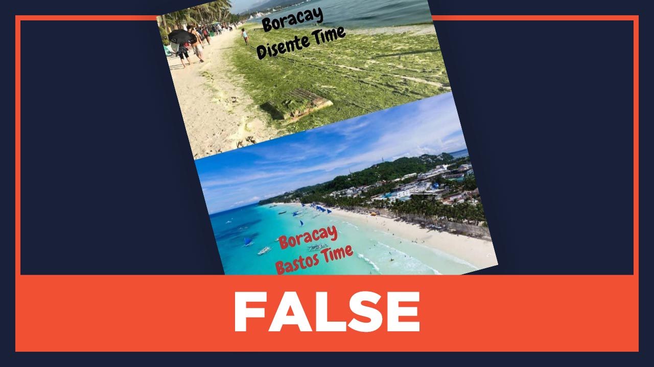 FALSE: Boracay photos in ‘disente’ vs ‘bastos’ times