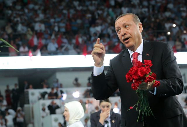 Erdogan sworn in as Turkey president as opposition walk out
