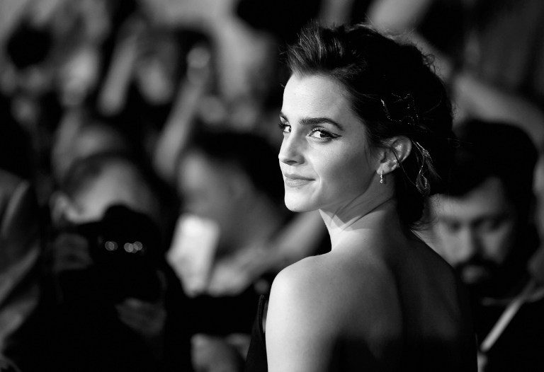 Emma Watson saat menghadiri penayangan perdana film terbarunya 'Beauty and the Beast' di Los Angeles, Amerika Serikat. Foto oleh Frazer Harrison / GETTY IMAGES NORTH AMERICA / AFP 