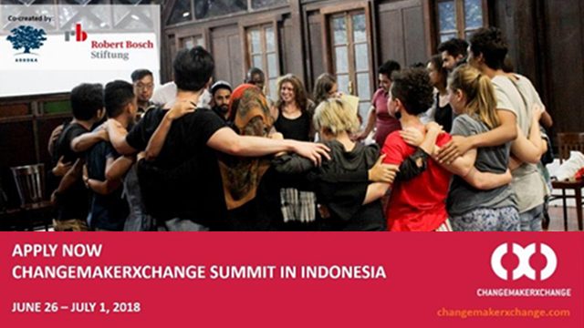 Call for Applications: ChangemakerXchange Indonesia 2018