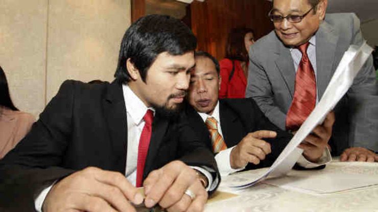 Pacquiao to SC: Remove bond in tax evasion case