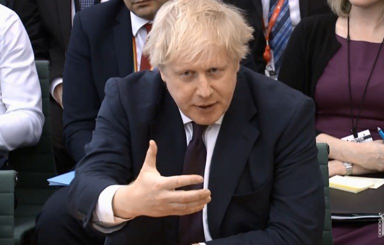 Johnson fends off dwindling British PM rivals in TV debate