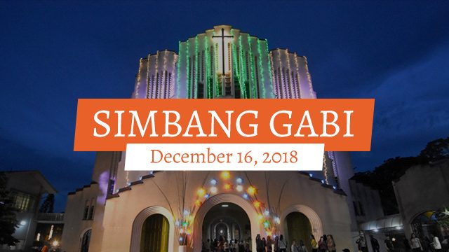 READ: Gospel for Simbang Gabi – December 16, 2018