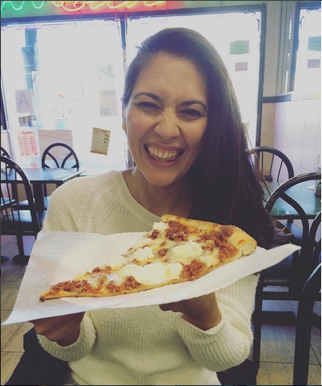 LOVE TO EAT. Hannah al Rashid is proud of her weight and love for food. Photo from her Instagram @hannahalrashid 