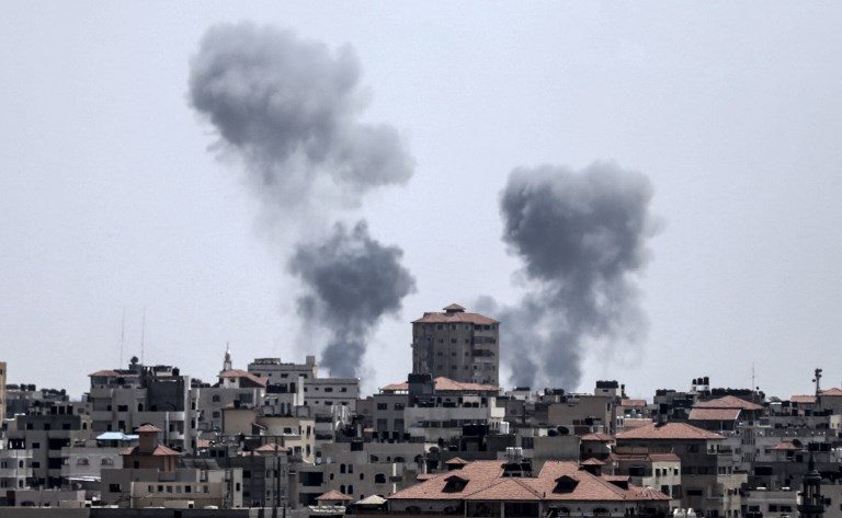 Israeli hits dozens of Gaza targets after mortar barrage