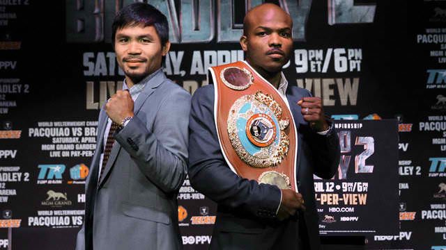 Deal reached for Pacquiao-Bradley 3 on for April 9, says Arum