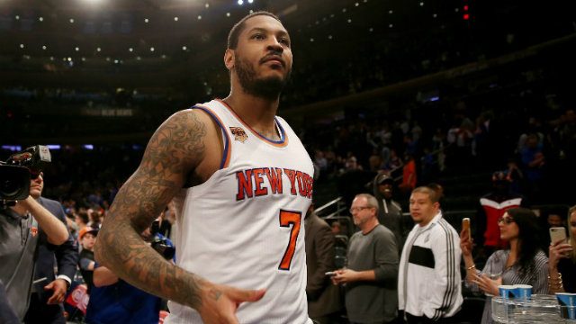 Knicks president Jackson says Carmelo needs to move on
