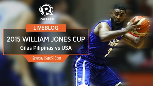 LIVE BLOG: Gilas vs USA – Jones Cup