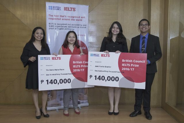 Rappler reporter, 2 others awarded 2017 British Council IELTS Prize