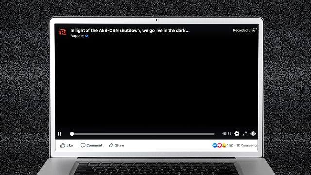 #BlackScreenBroadcast: Netizens hold online protest vs ABS-CBN shutdown