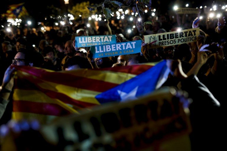 Spain issues arrest warrant for Catalan leader