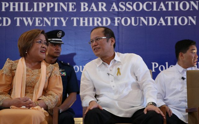 De Lima defends Aquino from alleged drug links
