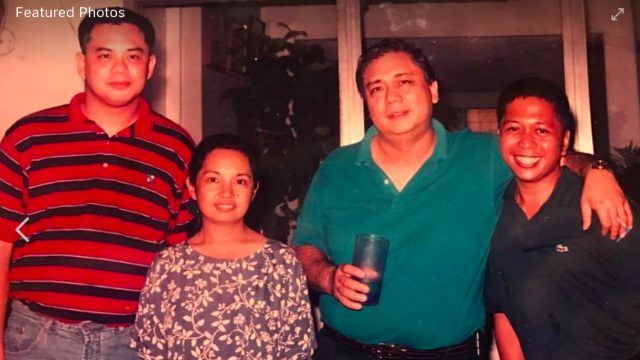OLDER PHOTO. Ronnie Albao (right most) with former president Gloria Macapagal Arroyo and former first gentleman Mike Arroyo. Photo from Albao's Facebook page  