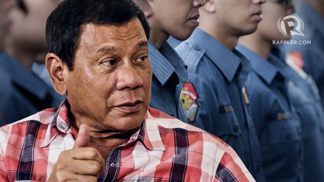 Duterte inspires Negros Occidental cops to intensify campaign vs drugs