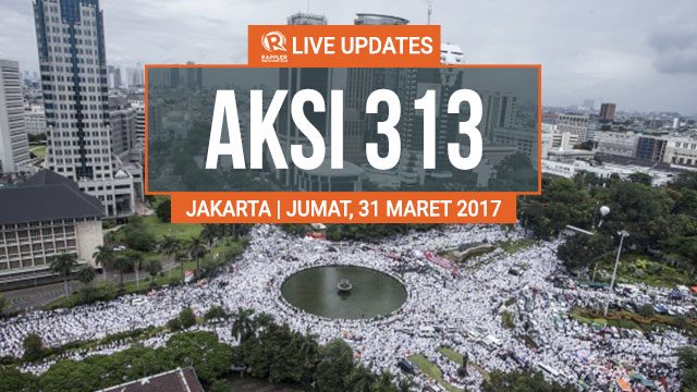 LIVE UPDATES: Aksi long march 313