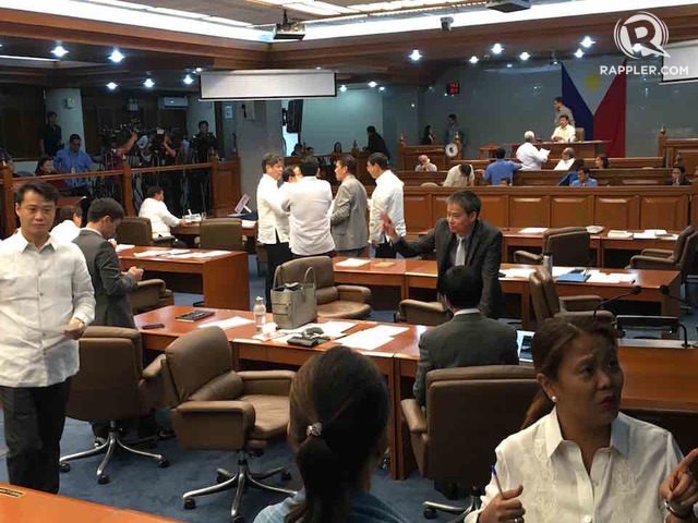 Senators exchange green jokes during debate on cosmetic surgery tax