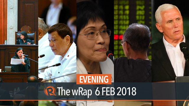 SC upholds re-extension of martial law, Duque on Dengvaxia, Asian stocks plunge | Evening wRap