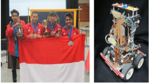 Robot pemadam api asal Indonesia menangi kompetisi di Amerika Serikat
