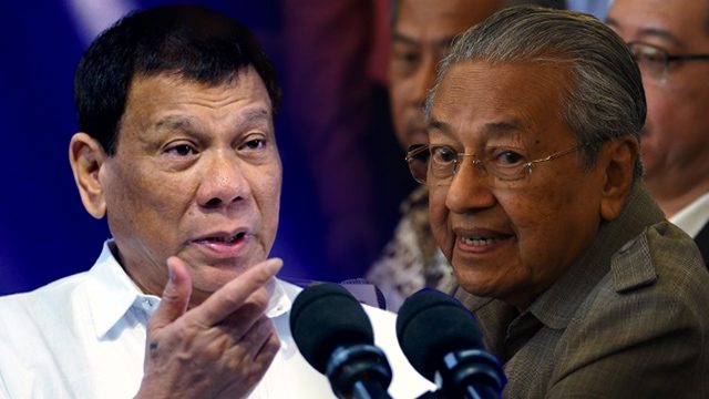 Where Duterte, Mahathir stand on pressing ASEAN issues