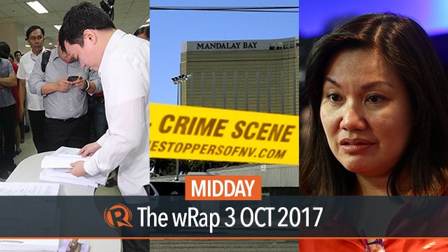 Avanceña, Sereno, Las Vegas massacre | Midday wRap