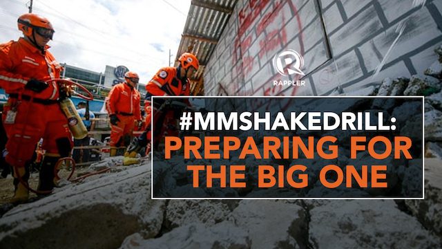 #MMShakeDrill: Preparing for the big one