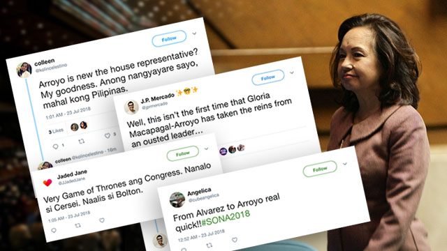 PH’s Cersei Lannister? Arroyo as ‘House Speaker’ confuses netizens