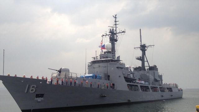 Philippine Navy sends warship to patrol Benham Rise