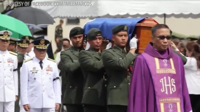WATCH: Full-length video of Marcos burial