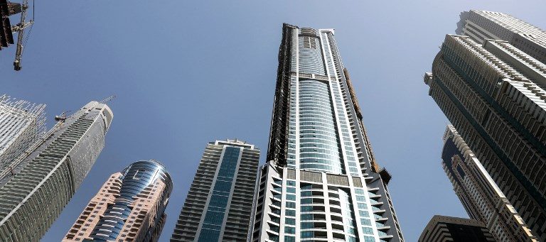 Blaze rips through Dubai skyscraper The Torch