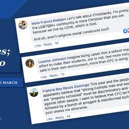 ‘Homosexual acts are disordered’: CFC-FFL condemns Ateneo Pride, draws flak online