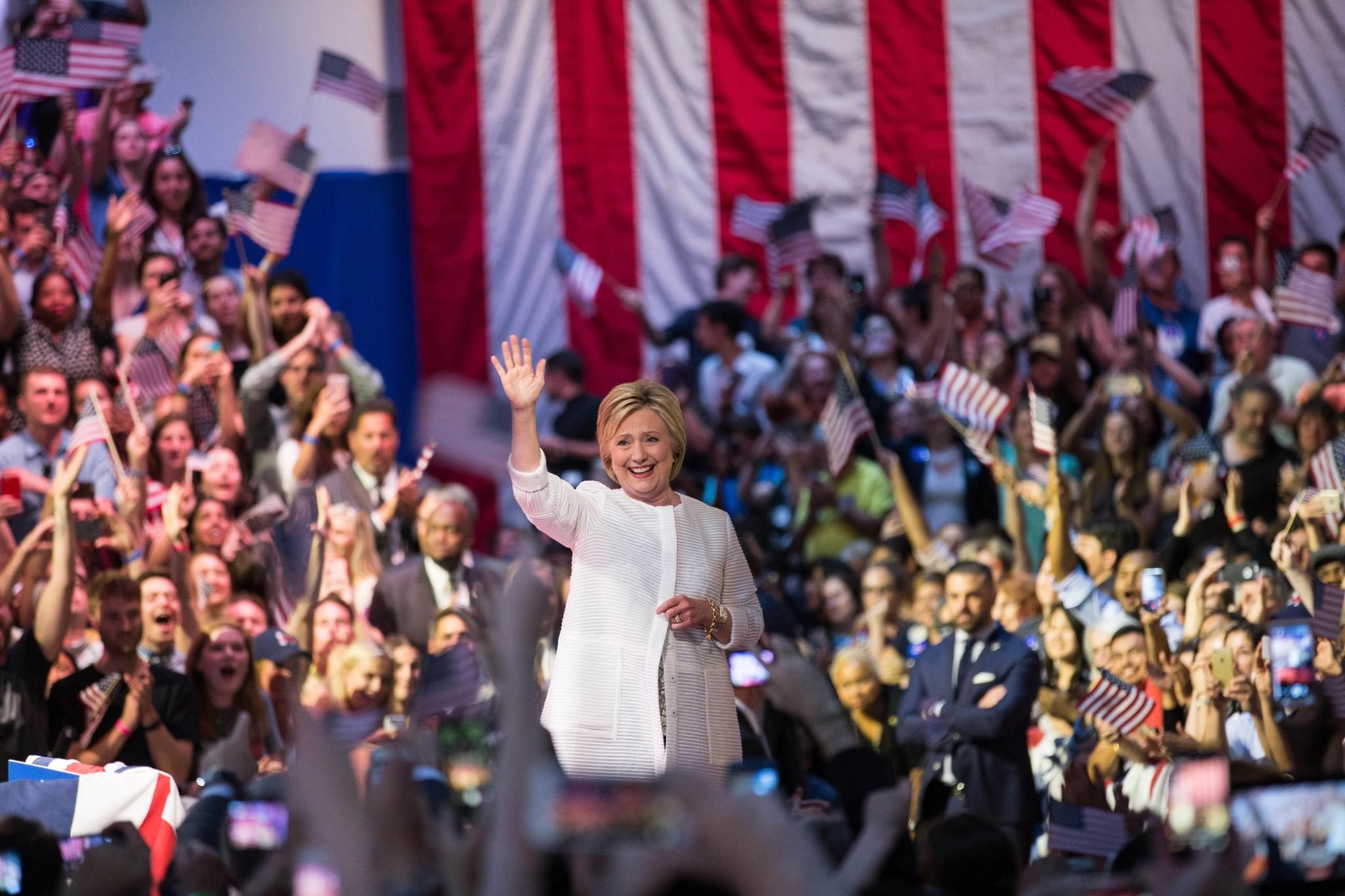 Hillary Clinton terima nominasi Partai Demokrat sebagai calon presiden AS